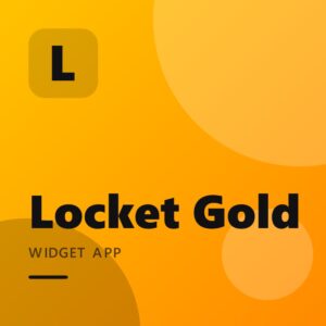 🚨Gold locket No DNS 1 year full warranty